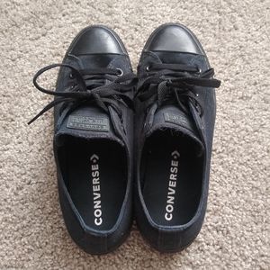 Black converse